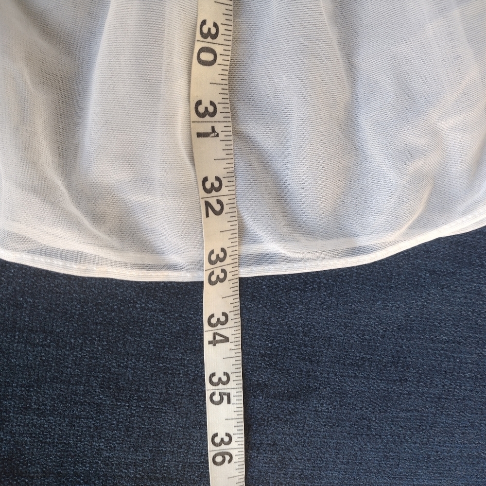 Vintage Betsey Johnson Intimates OS Robe Sheer Ruffles - Picture 8 of 8